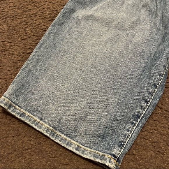 Nili Lotan Julie Pleated Denim Shorts Jorts - Picture 4 of 9